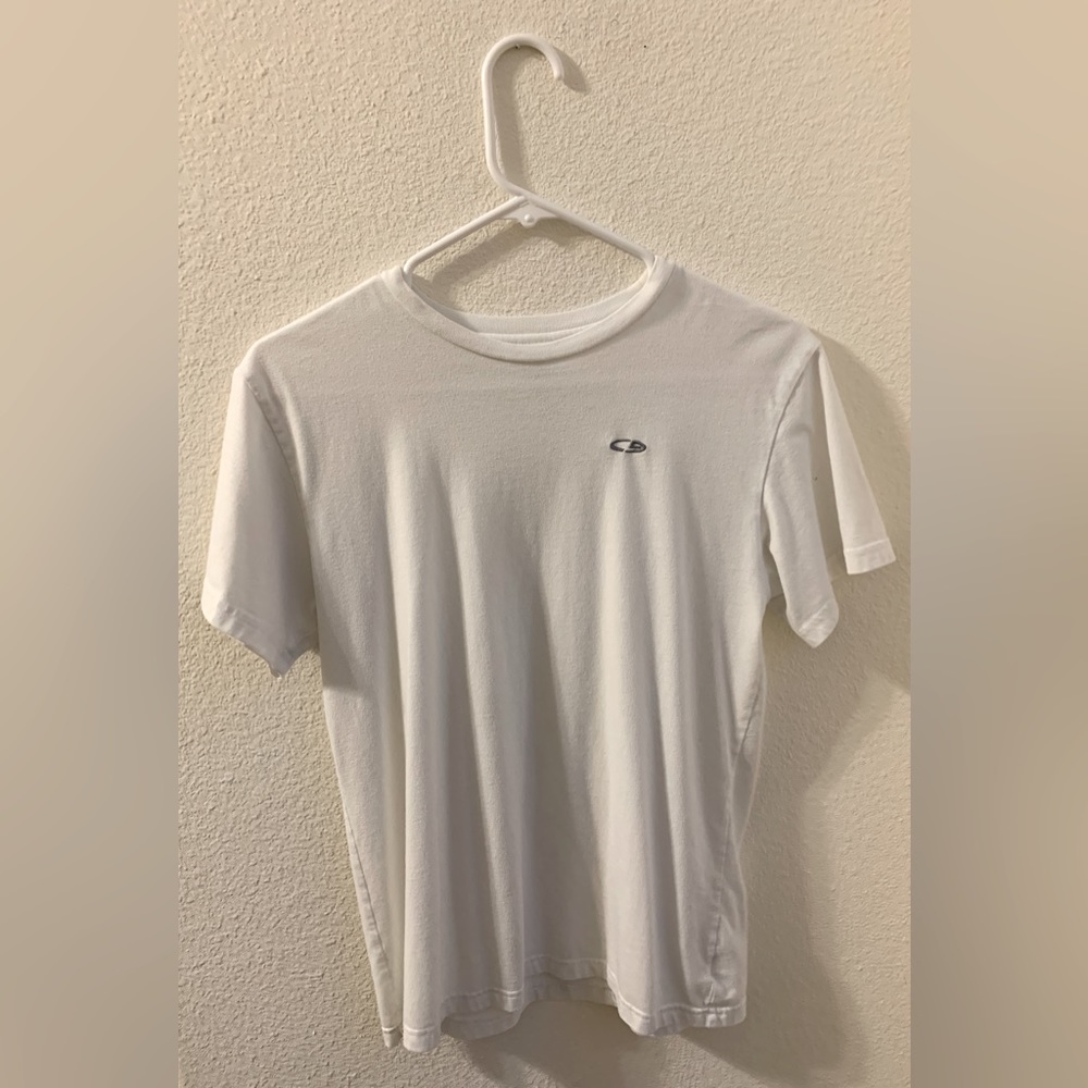 Champion women’s adult large short sleeve white crewneck t-shirt